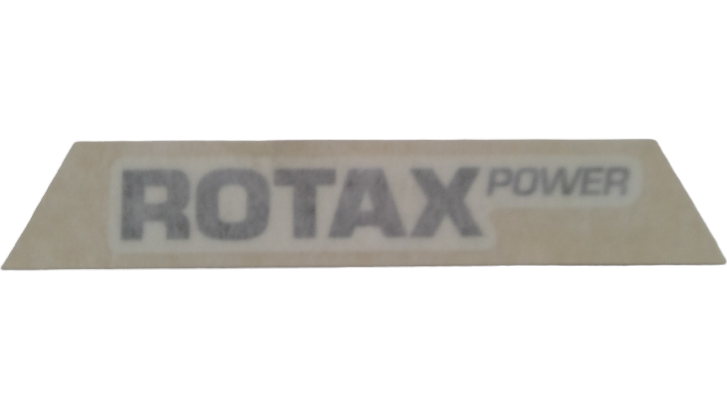 New OEM Genuine Bombardier Recreational Products, Label Rotax Power - Part # 704905315