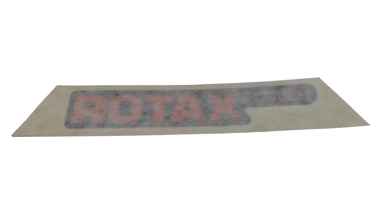 New OEM Genuine Bombardier Recreational Products, Label Rotax Power - Part # 704905316