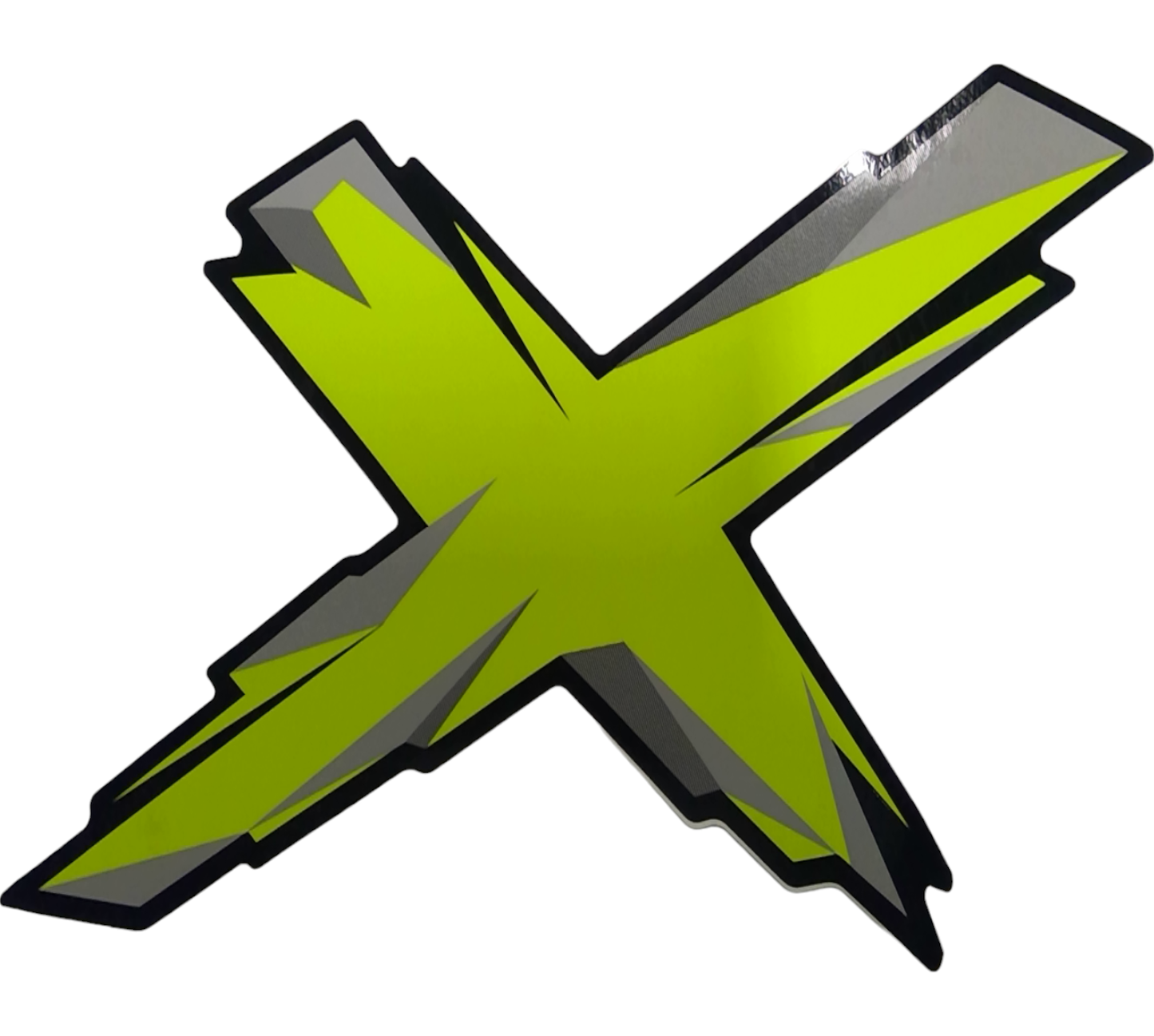 New OEM Genuine Bombardier Recreational Products, X Decal - Part # 704905326