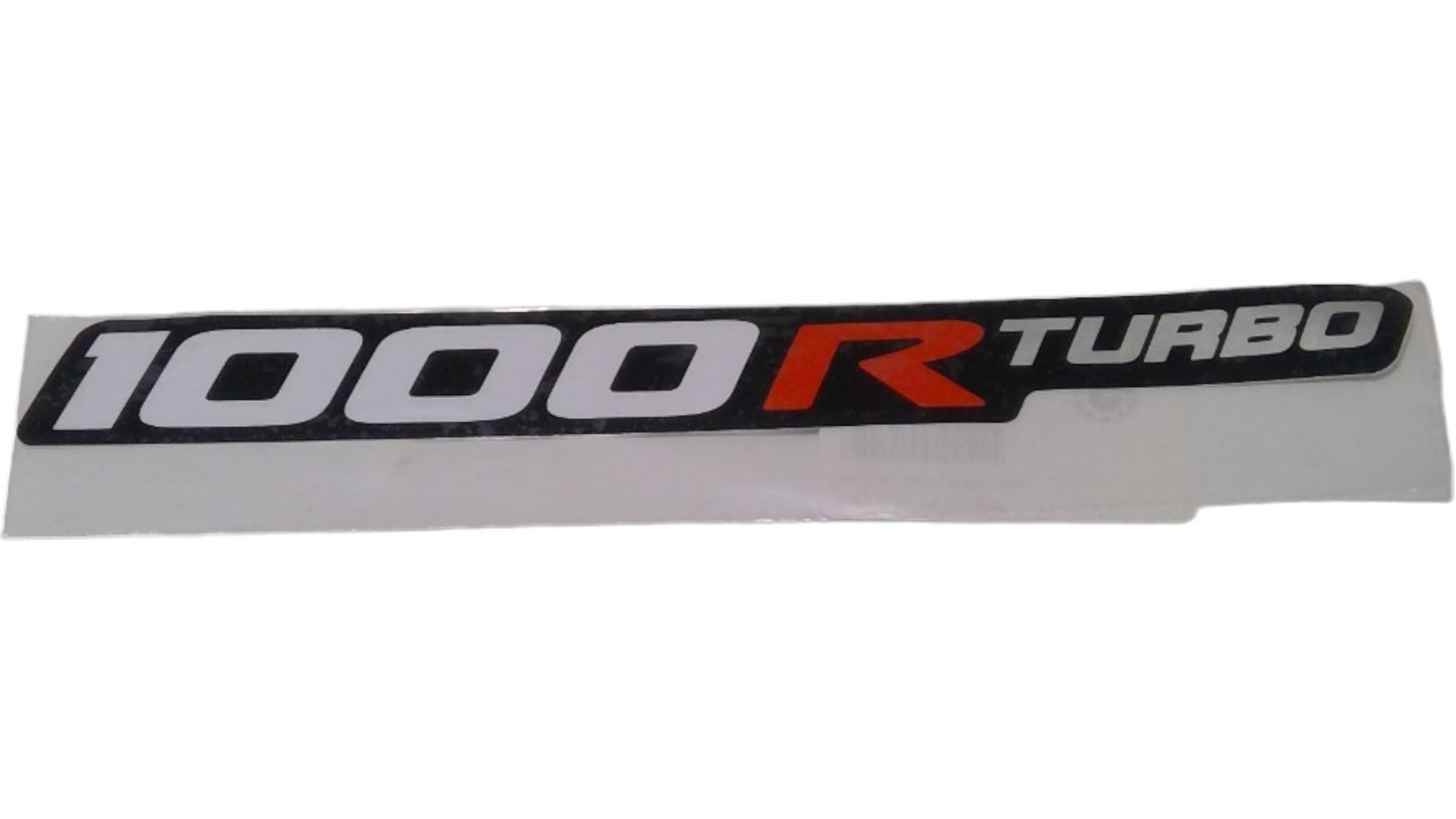 New OEM Genuine Bombardier Recreational Products, Hood Decal 00R Turbo - Part # 704905333