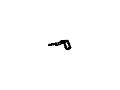 Striker, Instrument Panel Compartment Door Lock And Console Compartment Door Lock