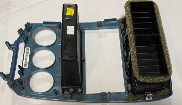 New 2009 Fits Chrysler Caliber, Compass, Patriot Bezel-Instrument Panel - Part # 1LG981QDAC