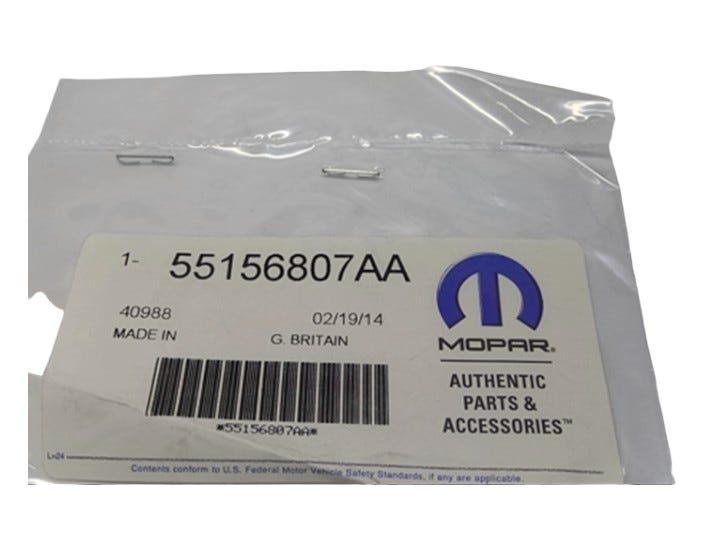 New 2002-2003 Fits Chrysler Grand Cherokee Nameplate - Part # 55156807AA