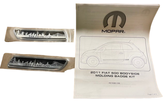 New Fits Chrysler Emblem-Vehicle - Part # 82212873