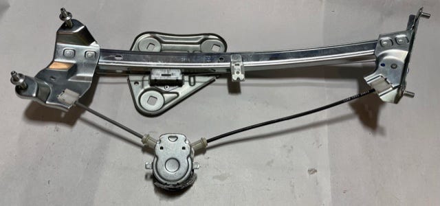 New 2001-2005 Fits Chrysler Sebring, Stratus Window Regulator Front Left - Part # MR432201