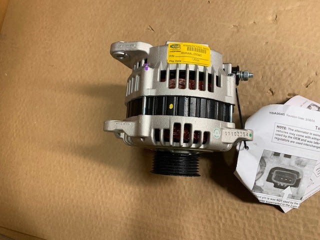 New Fits Chrysler Alternato-Engine - Part # RMMAL00095