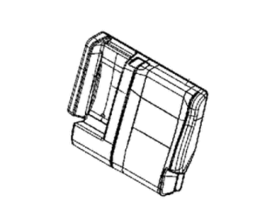 New 2020 Fits Chrysler Grand Cherokee Rear Seat Back Cover - Part # 6VK83HL1AB