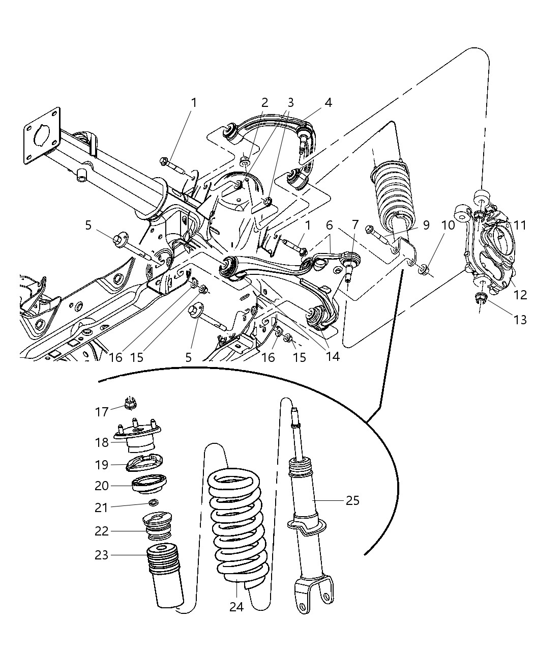 Spring Front Coil
