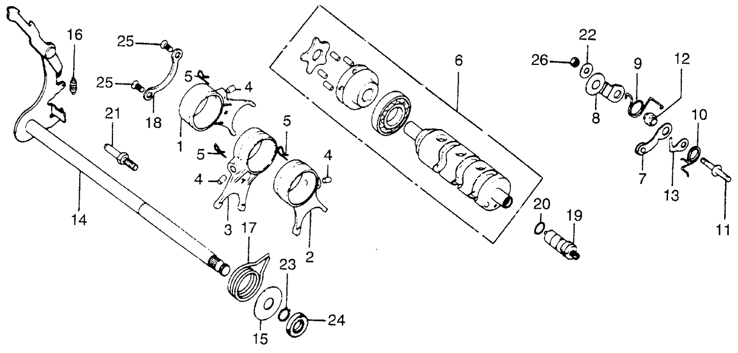 Collar, Shift Drum Stopper