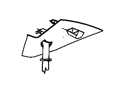 Molding C Pillar