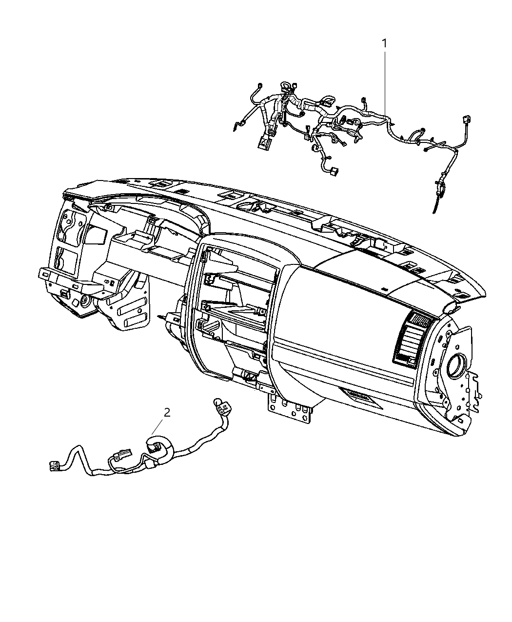 Wiring Instrument Panel