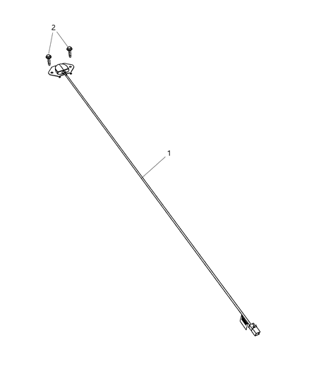 New 2008-2010 Fits Chrysler Grand Cherokee Antenna-Global Positioning - Part # 5064470AB