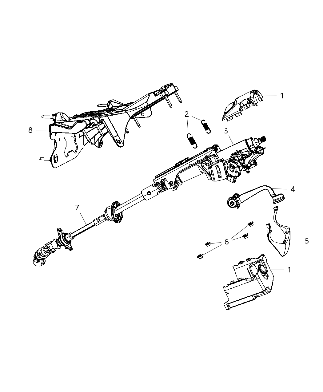 Shroud Steering Column