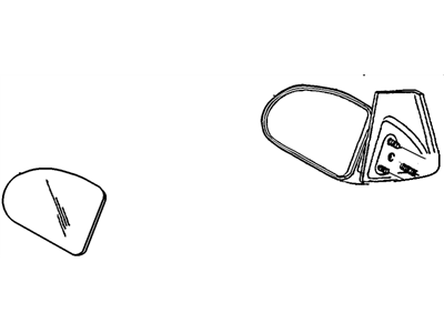 Chevrolet - Mirror - Part # 10349531