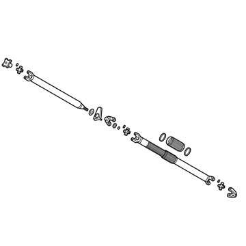 New 2019-2020 Fits Chrysler 2500 Drive Shaft - Part # 68335971AC