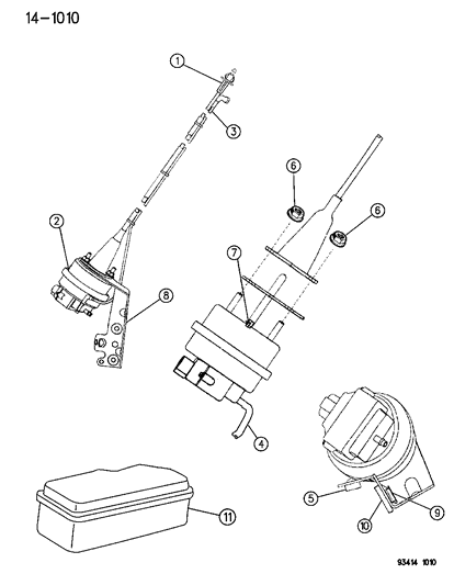 Reservoir, W/Harness, Vacuum