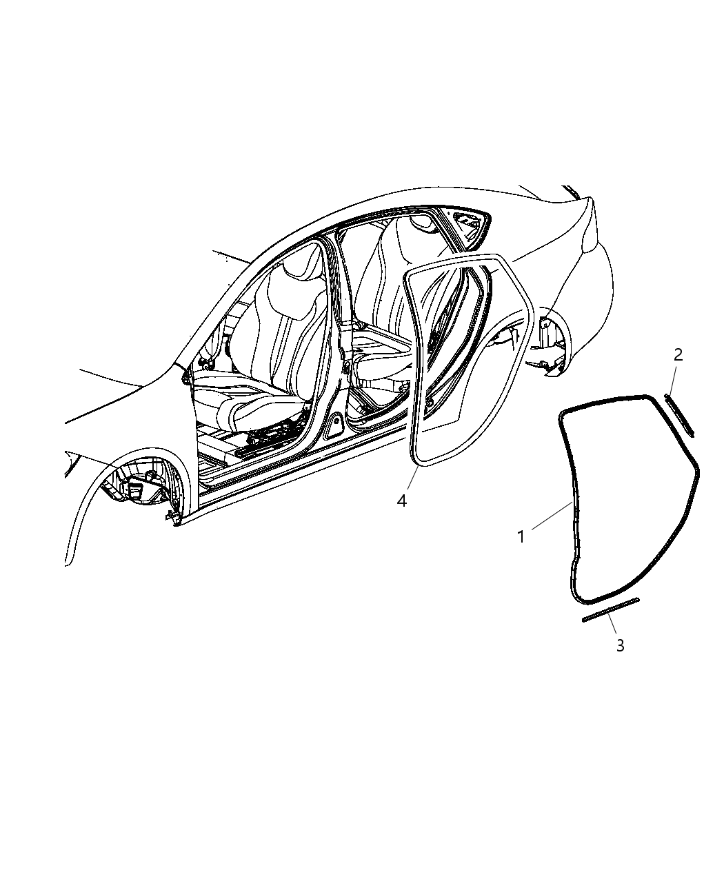 Seal Rear Door
