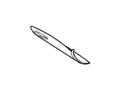 Chrysler - Door Glove Box - Part # PP251AZ
