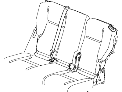Seat Belt Rear Buckle