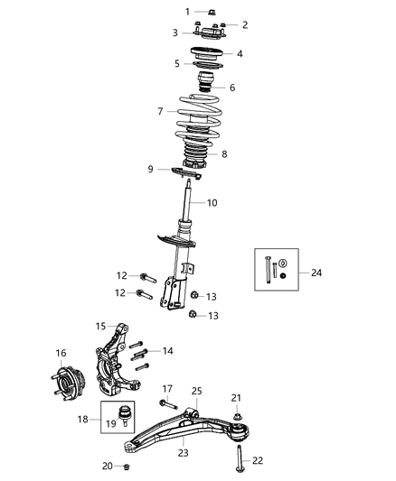 Spring Front Coil