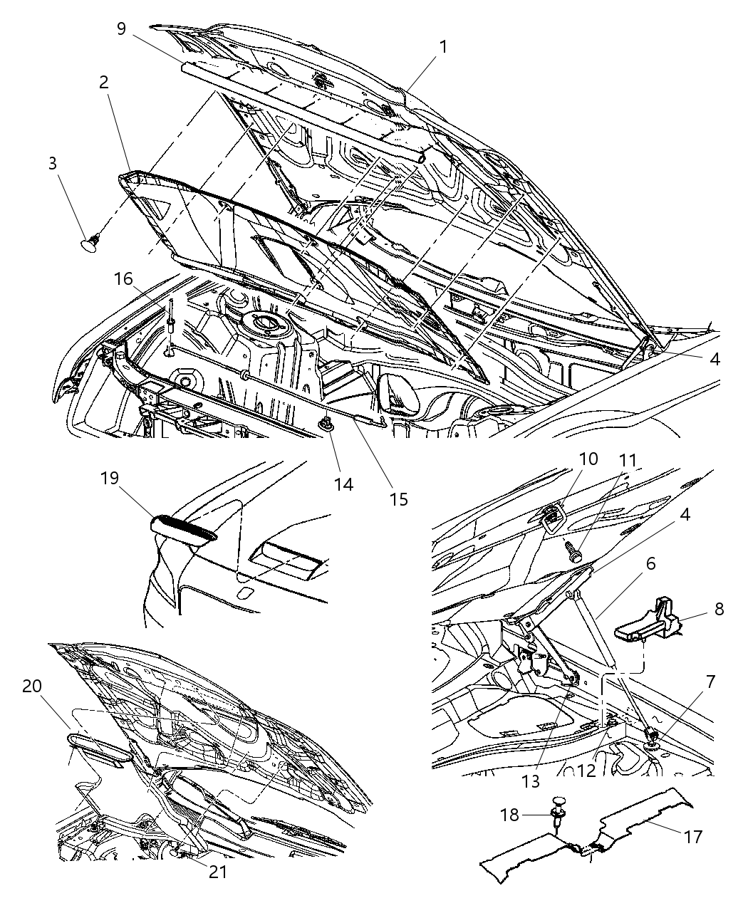 Panel Under Hood Appearance