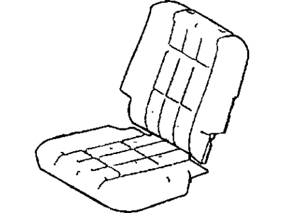 Cover Rear Seat Cushion Left