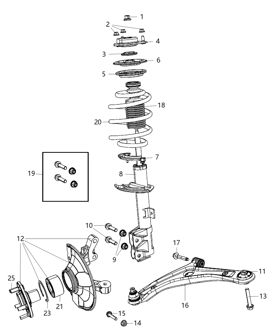Spring Front Coil