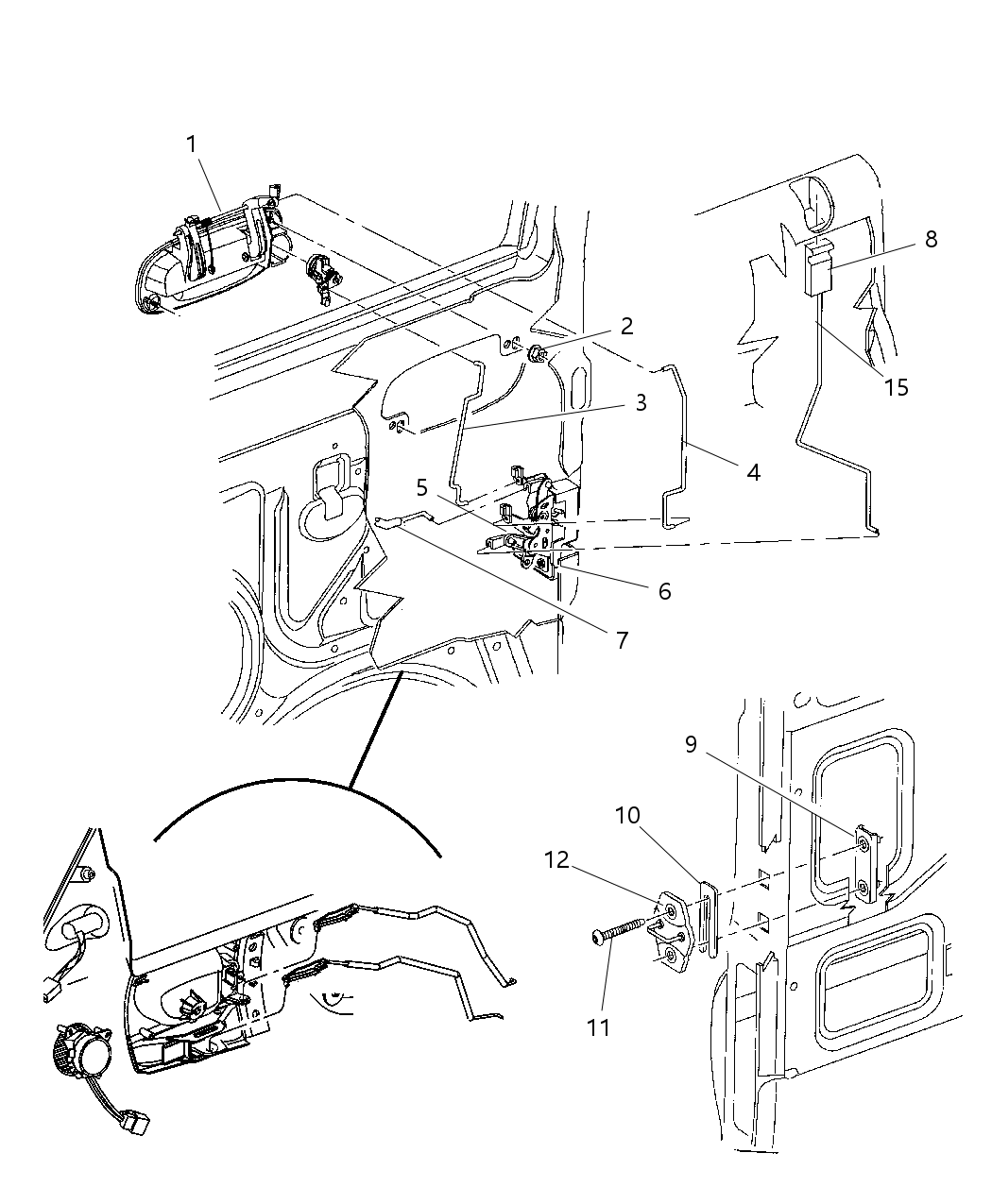 Link Door Latch