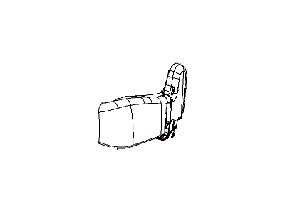 New 2008-2009 Fits Chrysler Grand Caravan, Town & Country Seat Cushion Cover - Part # 1HY431T1AA