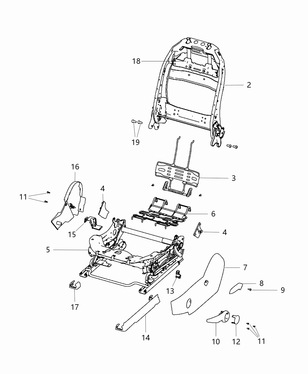 Adjuster Seat