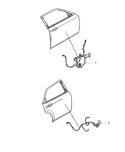 Wiring Rear Door