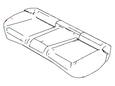 Cushion Rear Seat Cover And Foam