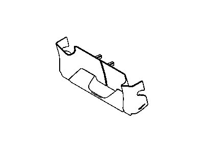 New 2008 Fits Chrysler Grand Caravan, Town & Country Shield-Riser - Part # 1JF291T1AA