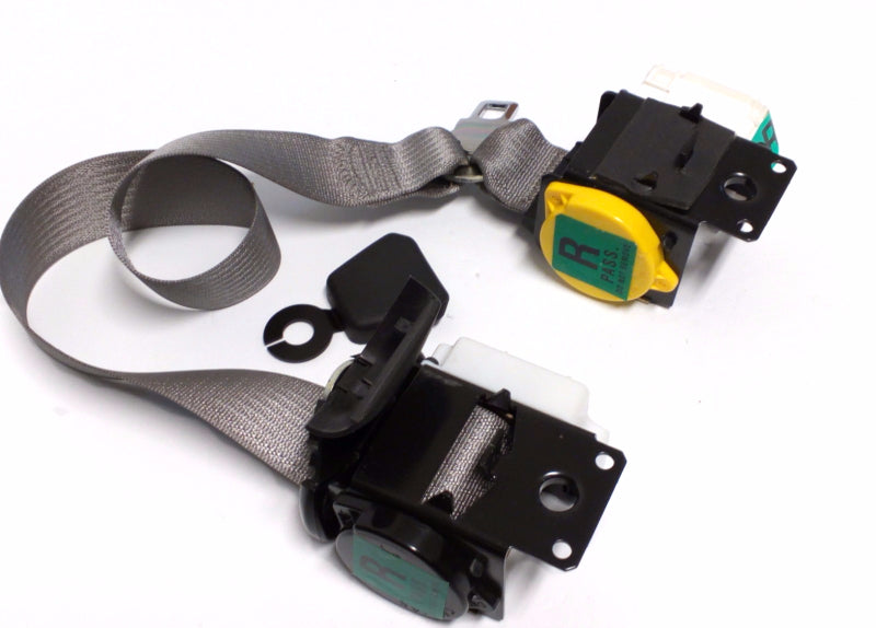 New OEM 2000-2002 Corvette Convertible Passenger Pewter Seat Belt, Part # 88895178