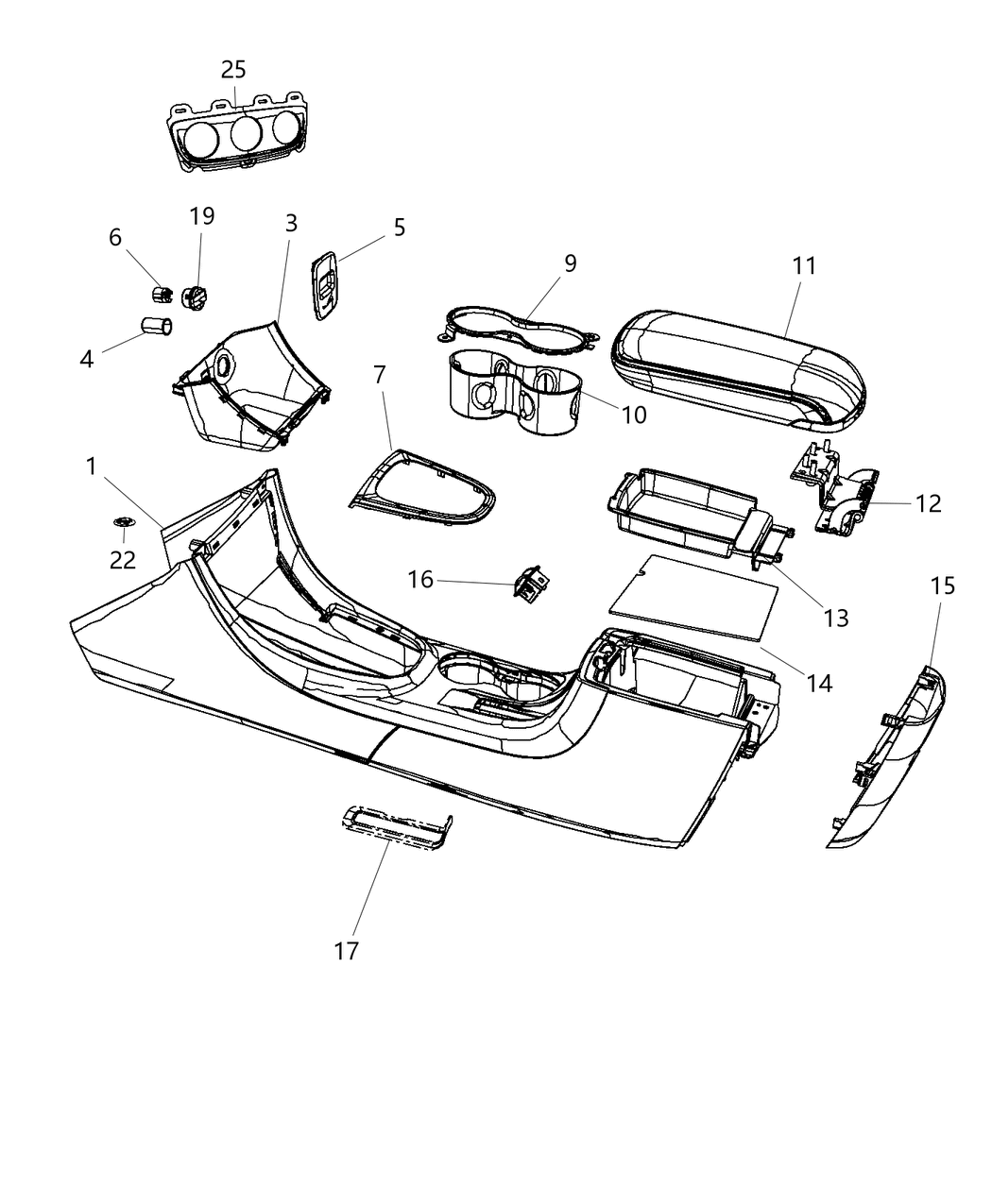 Armrest Console