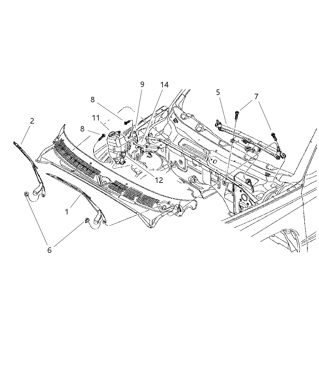 Hose Washer Reservoir