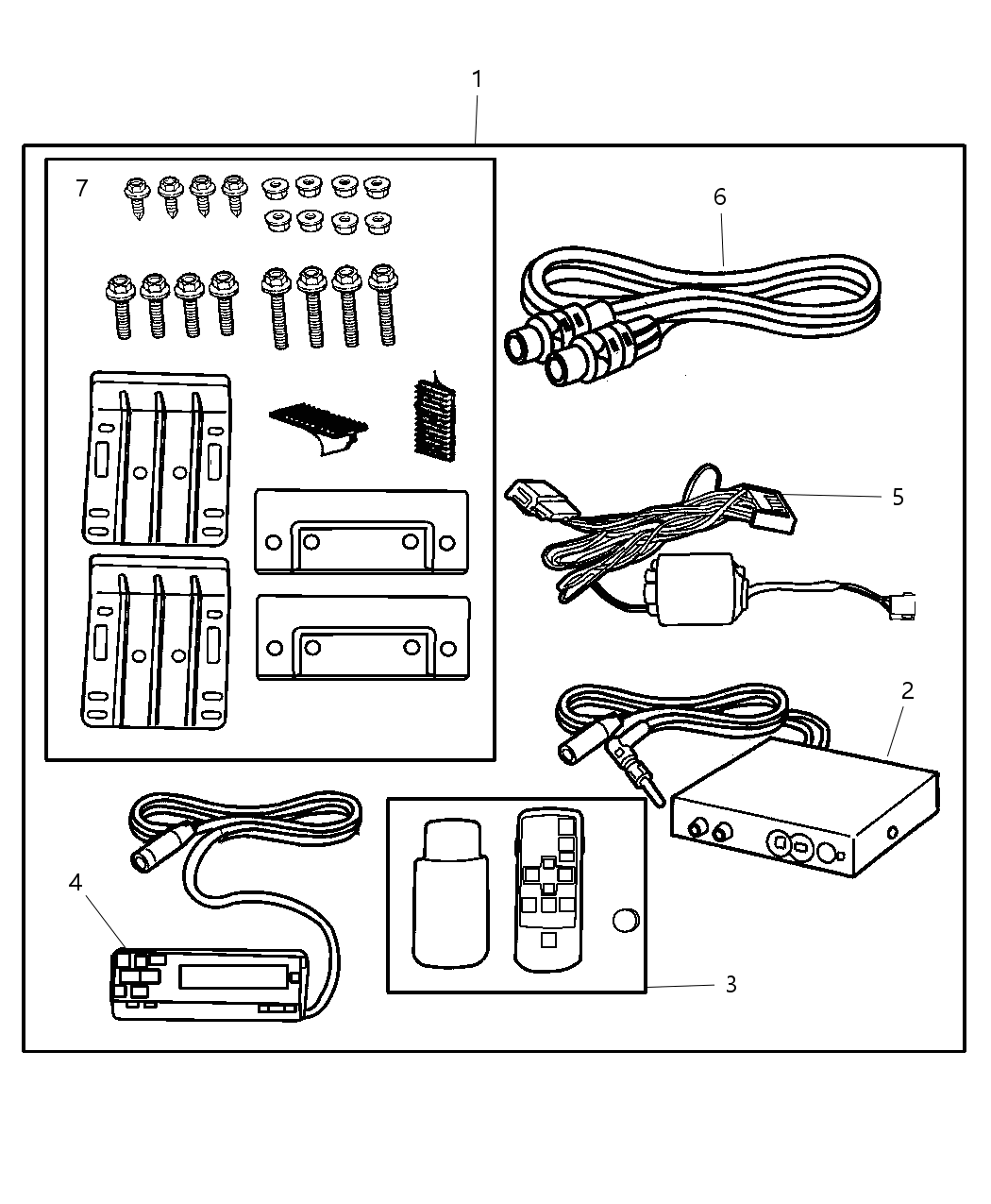 Install Kit Cd Changer - Trunk