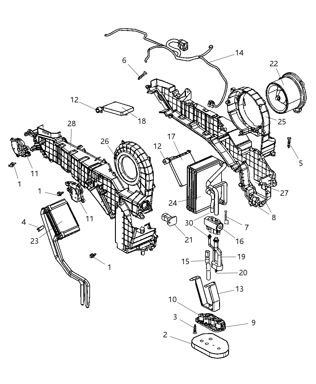 Case Heater And A/C Unit