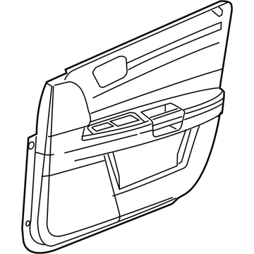 Panel Front Door Trim
