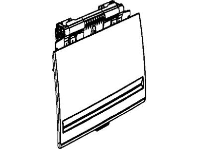 New 2012 Fits Chrysler 1500 Door-Glove Box - Part # 1VX21XDVAB
