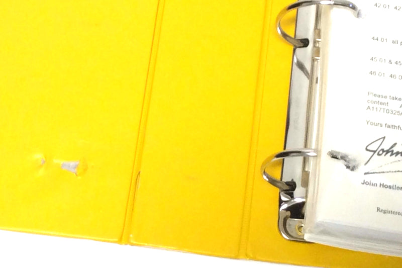 New OEM 2001 For Lotus Elise Service Parts Catalog A117T0325J