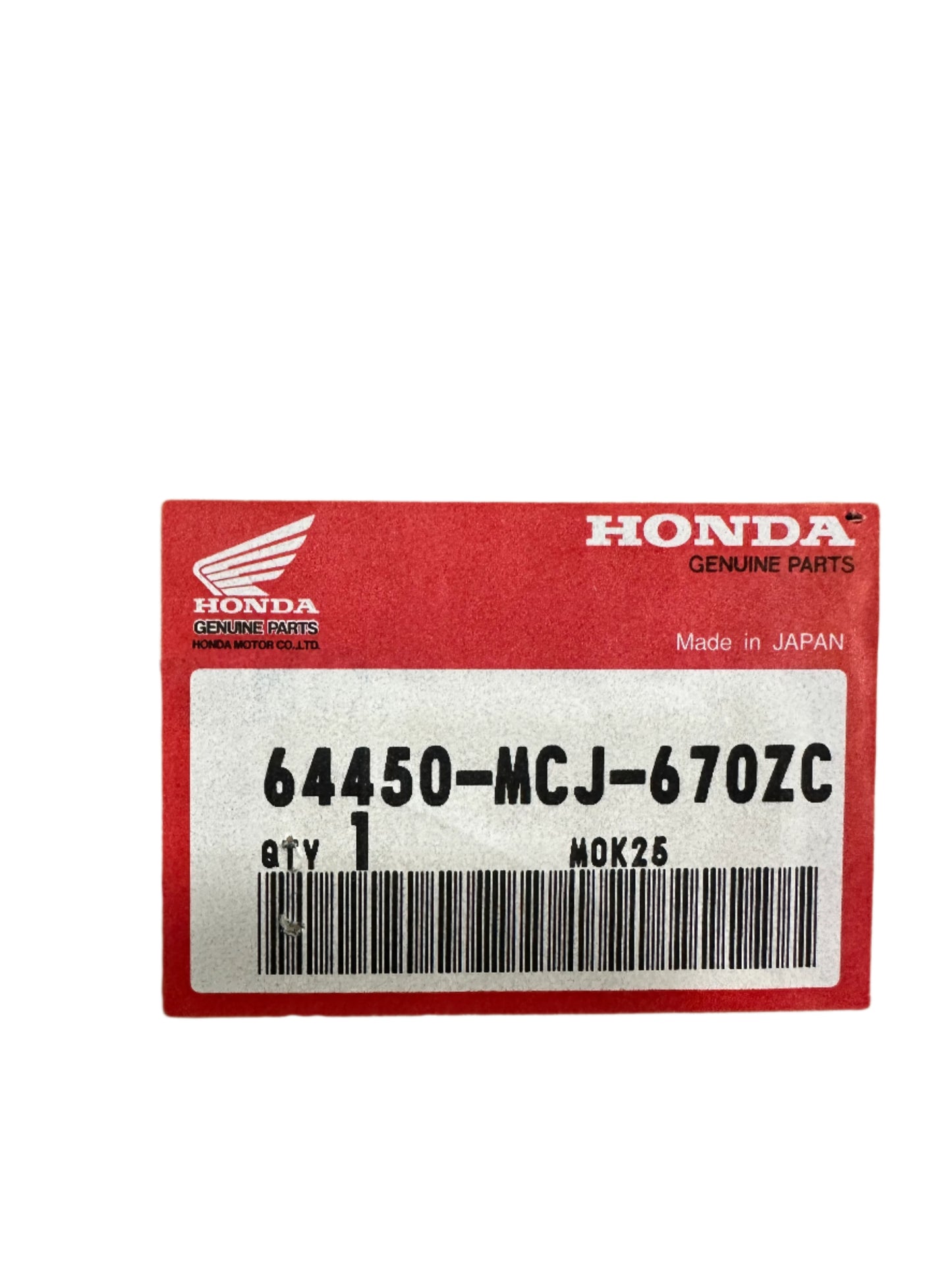 New OEM 2000 Honda CBR900RRAC, CBR929RR, Cowl Set L Type1, Part # 64450-MCJ-670ZC