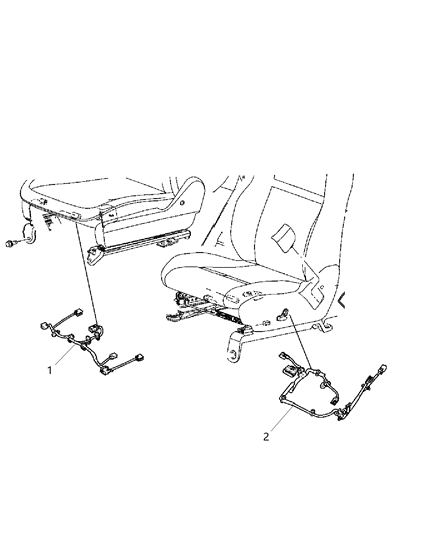 Wiring Seat Back