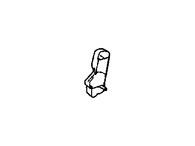 Cover Seat Latch Inboard Left