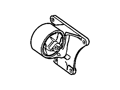 New 1999 Fits Chrysler Grand Cherokee Bracket-Engine Mount - Part # 52059050