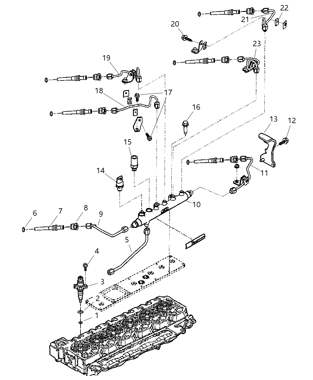 Shield Fuel Line