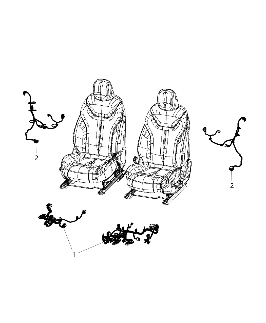Wiring Seat Back