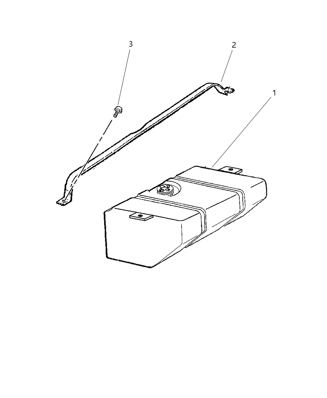 Strap, Fuel Tank