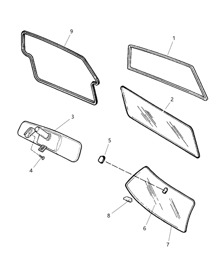 Weatherseal Full Door To Body