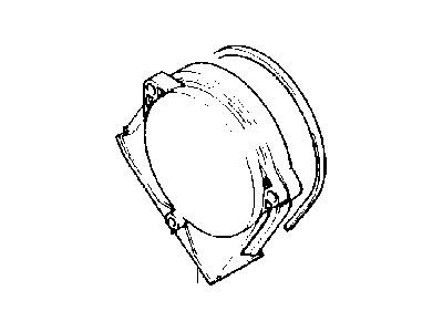 Mopar - Plymouth, Left Upper Outer Engine Timing Cover # - Part # MD332316
